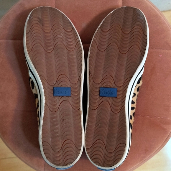Keds x Kate Spade Leopard Slip-ons size 8 - Picture 3 of 5